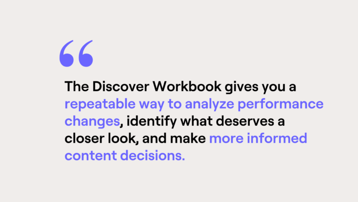 Discover Workbook
