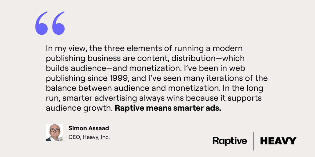 - Simon Assaad on content, distribution, monetization, and smarter advertising.